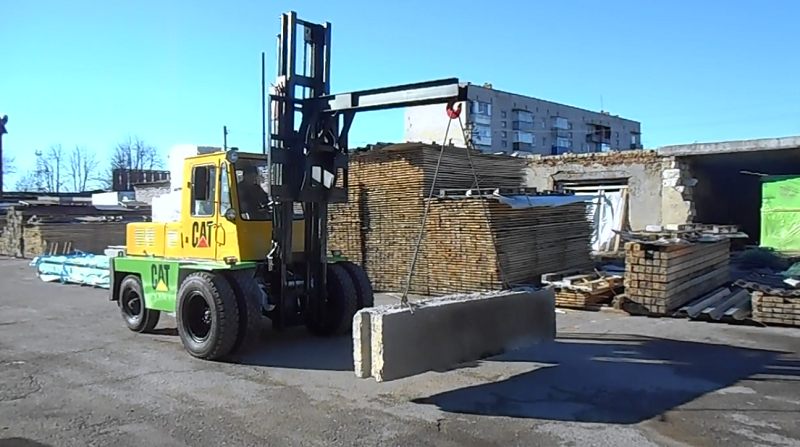 кран для вилочного погрузчика